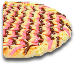 Pizza Doce Sorvete Napolitano