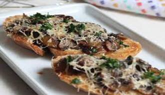 Bruschetta de Cogumelo