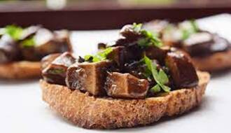 Crostini de Cogumelos