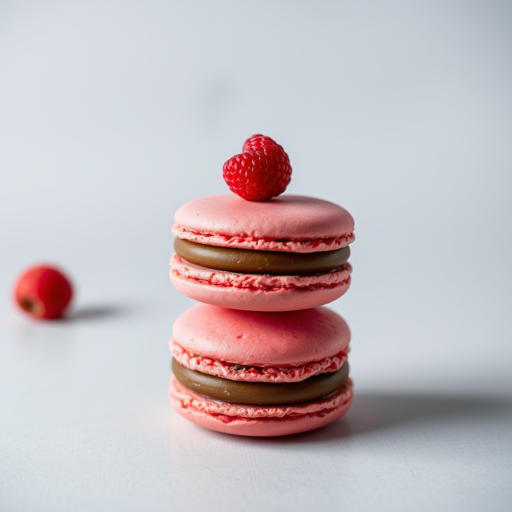 macarrons sabor framboesa