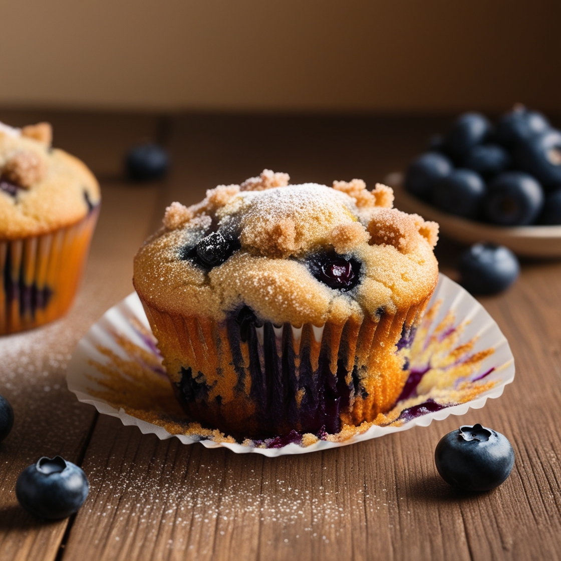 muffin sabor blueberry